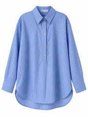 BLUE STRIPED SHIRT