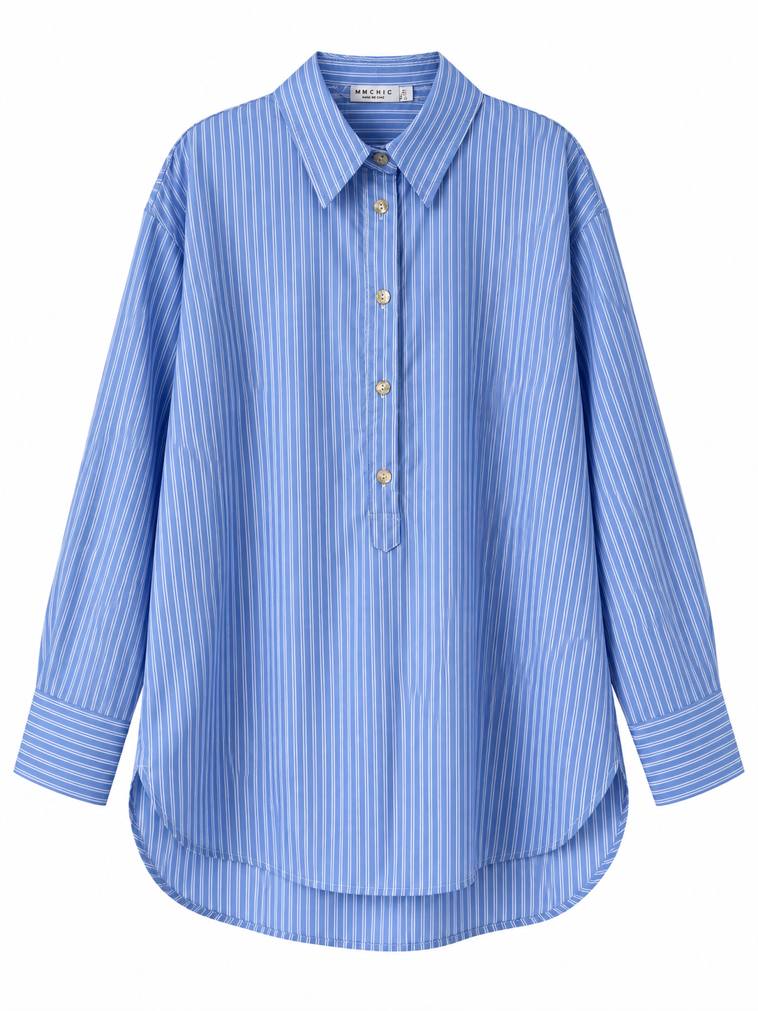 BLUE STRIPED SHIRT