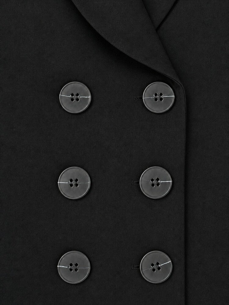 6 BUTTONS BLAZER BLACK