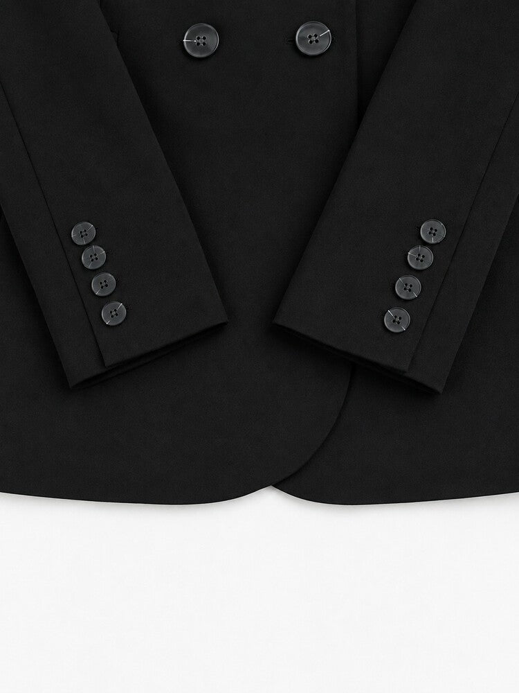6 BUTTONS BLAZER BLACK