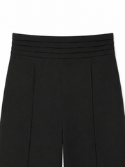 WAISTBAND PANTS BLACK