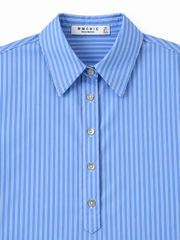 BLUE STRIPED SHIRT