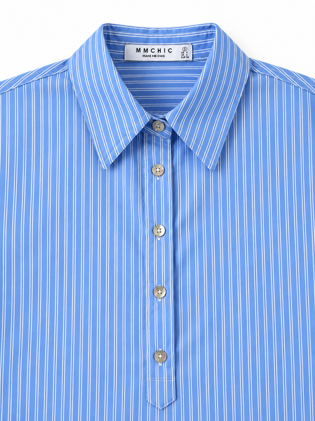 BLUE STRIPED SHIRT