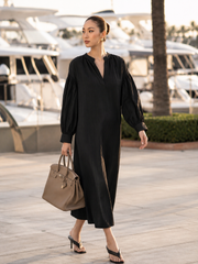 BALLOON SLEEVE DRESS