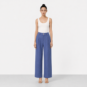 PINSTRIPE BLUE PANTS