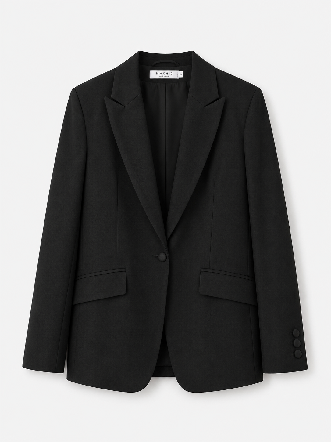 SINGLE-BUTTON TAILORED BLAZER