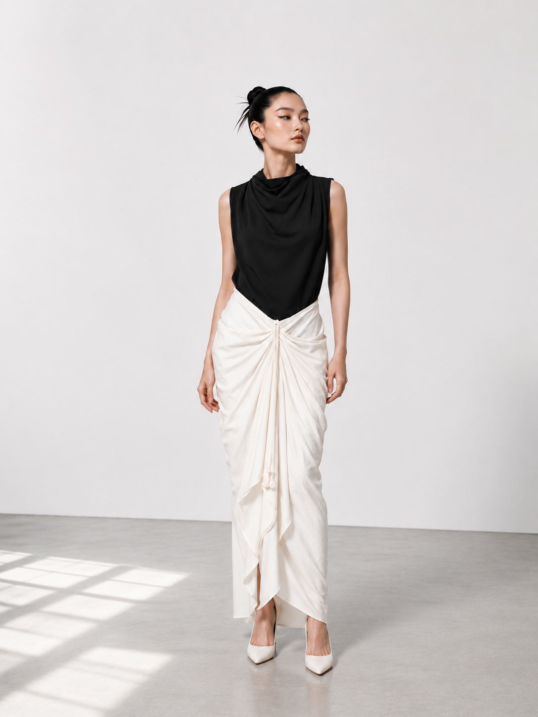 DRAPE SKIRT