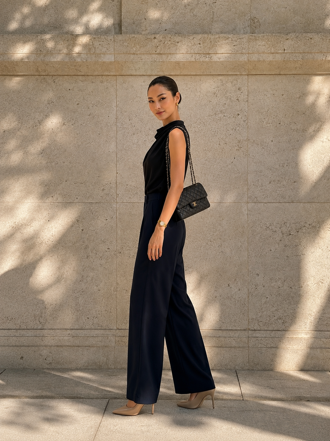 NAVY PANTS