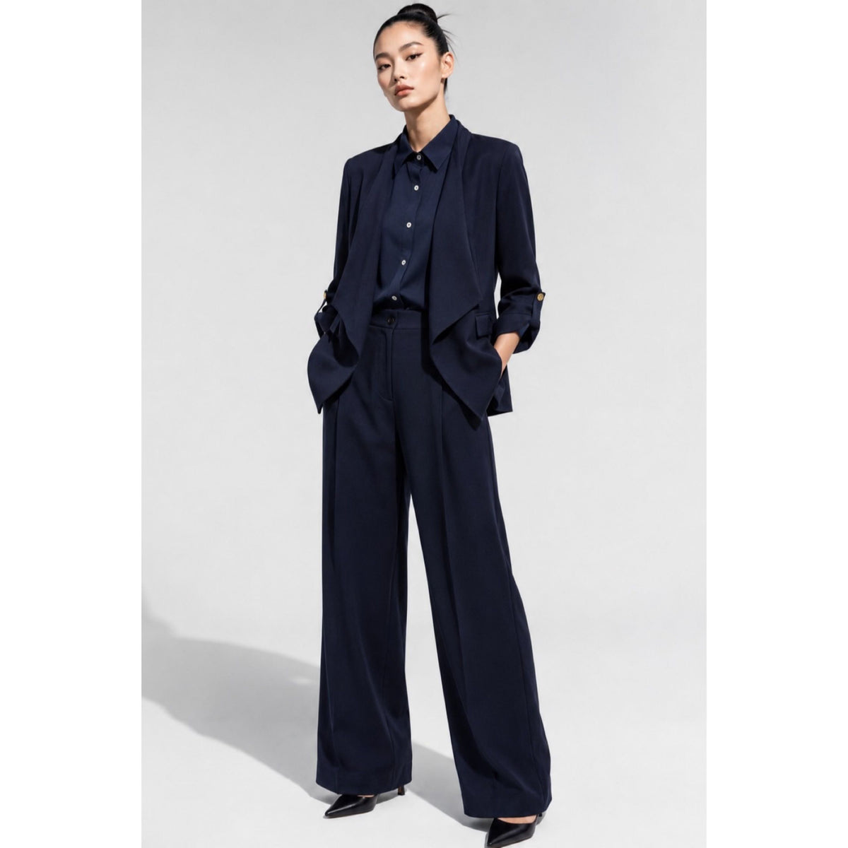NAVY PANTS — image 1