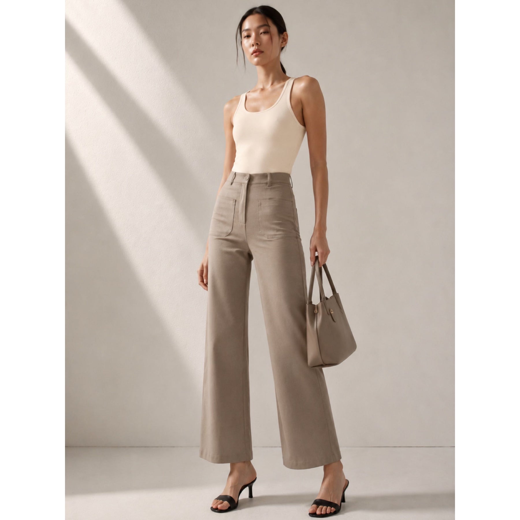 PATCH POCKETS PANTS — image 1