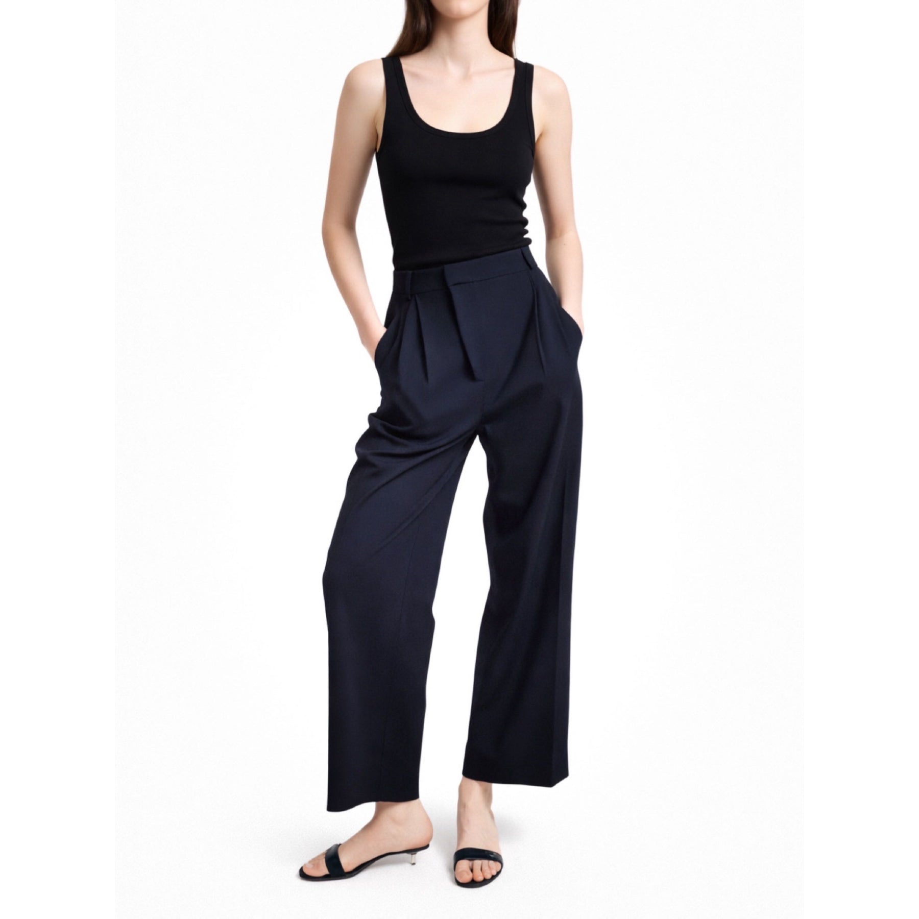 NAVY PANTS — image 1
