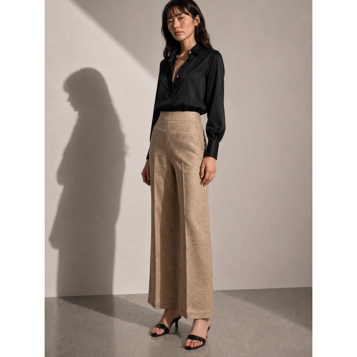 JACQUARD TROUSERS — image 2