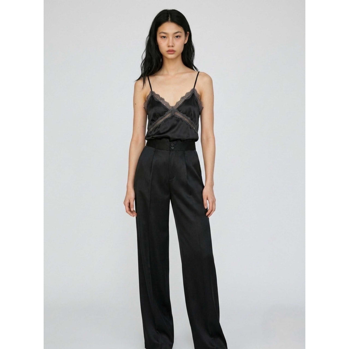 HIGH WAIST STRAP PANTS — image 2
