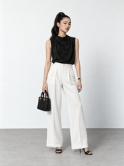 HIGH WAIST STRAP PANTS