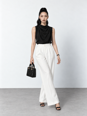 HIGH WAIST STRAP PANTS