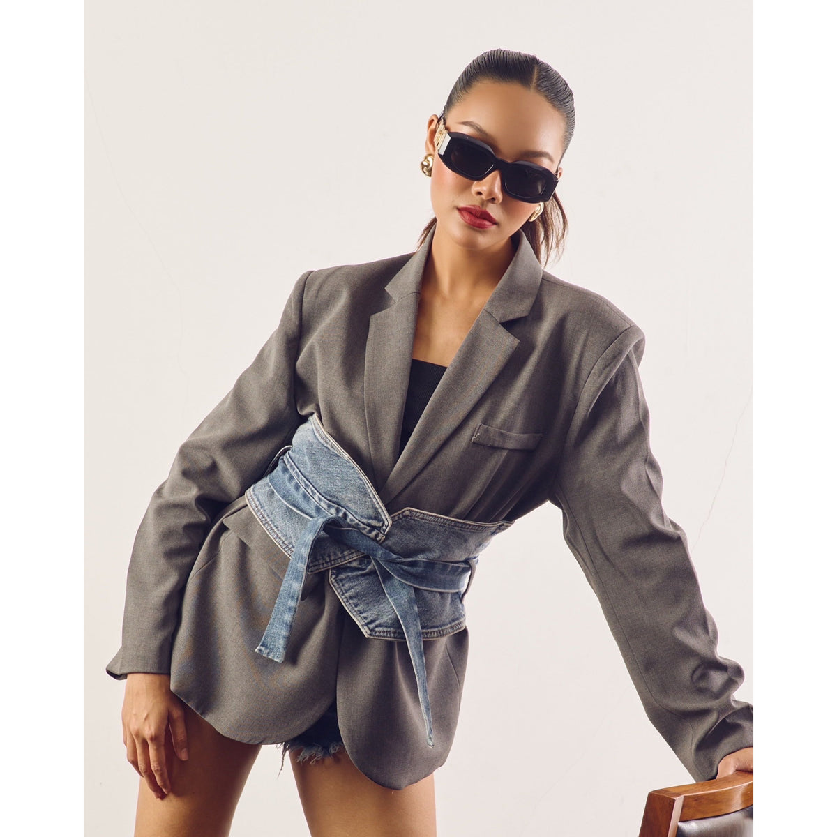 MMCHIC DENIM Belt Corset Accessories — image 2