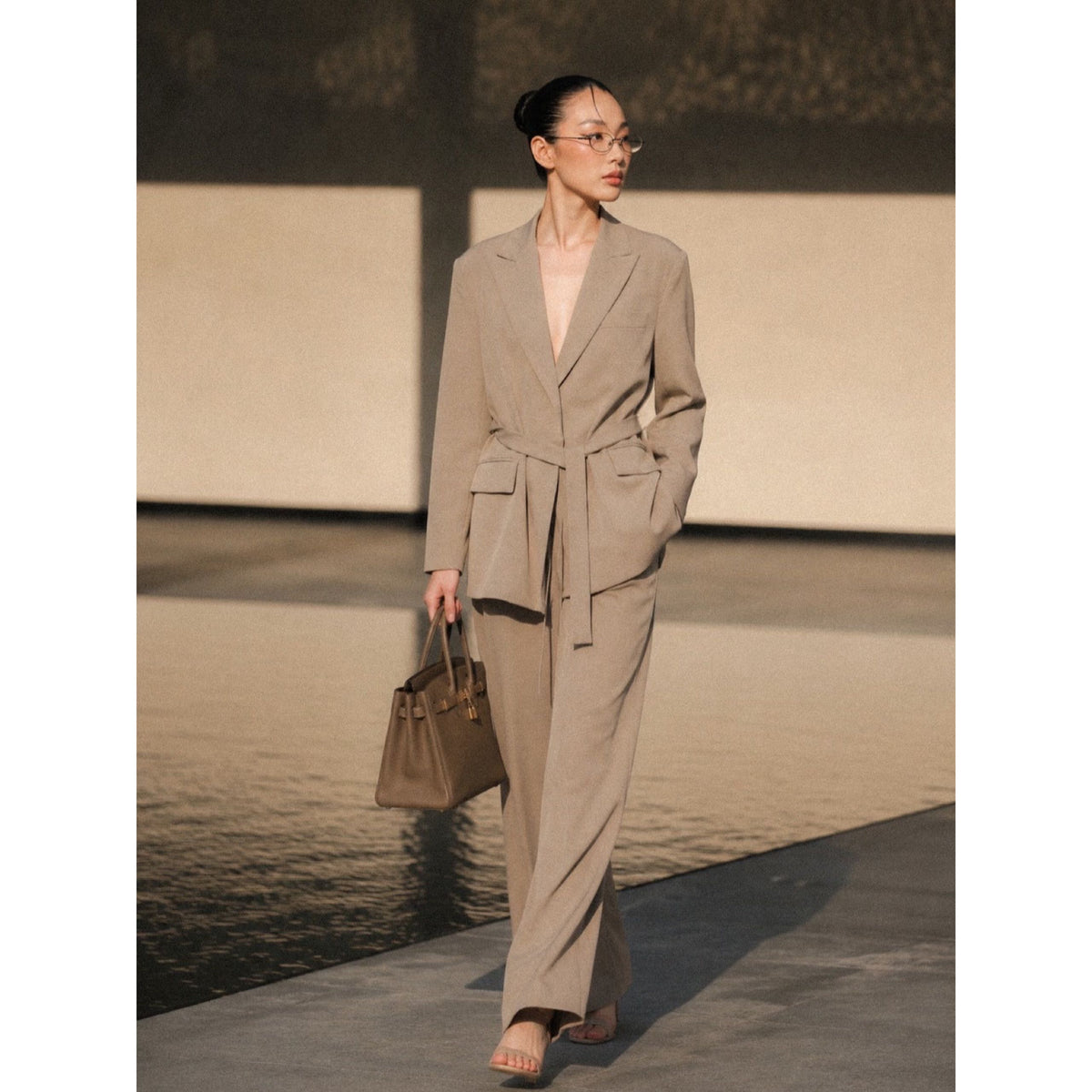 WRAP OVERSIZED BLAZER — image 1