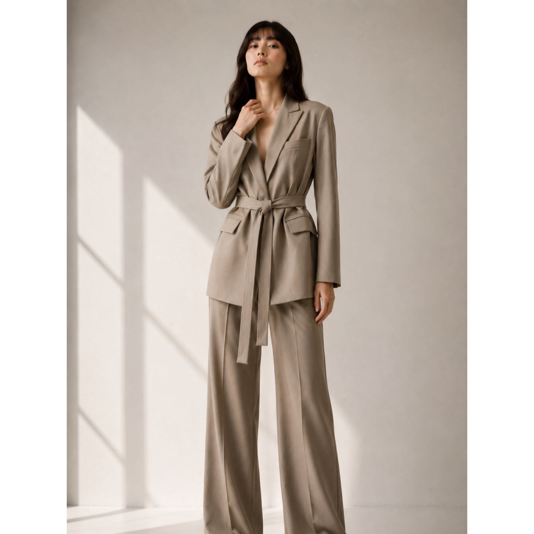 WRAP OVERSIZED BLAZER — image 2