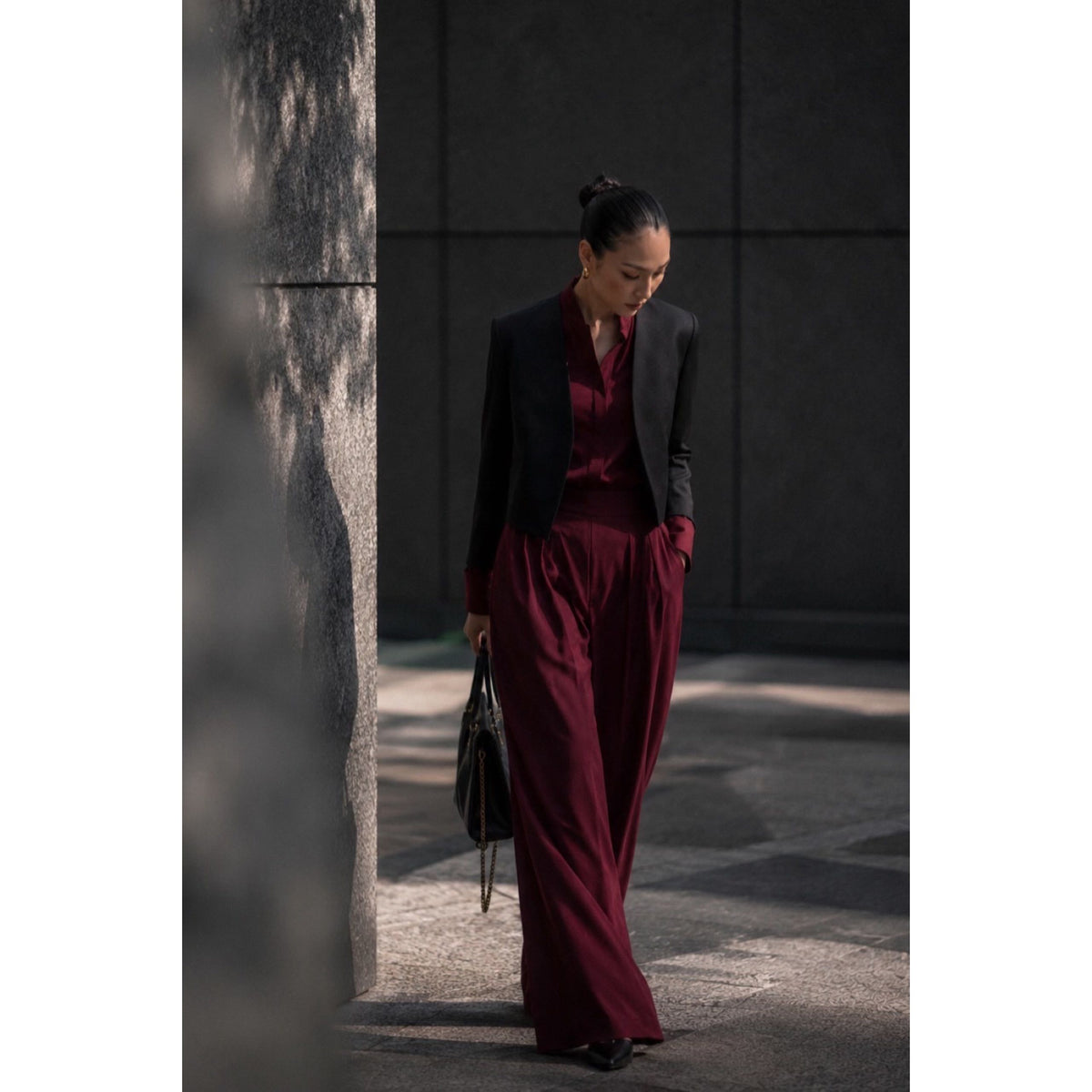 COLLARLESS BLAZER — image 2