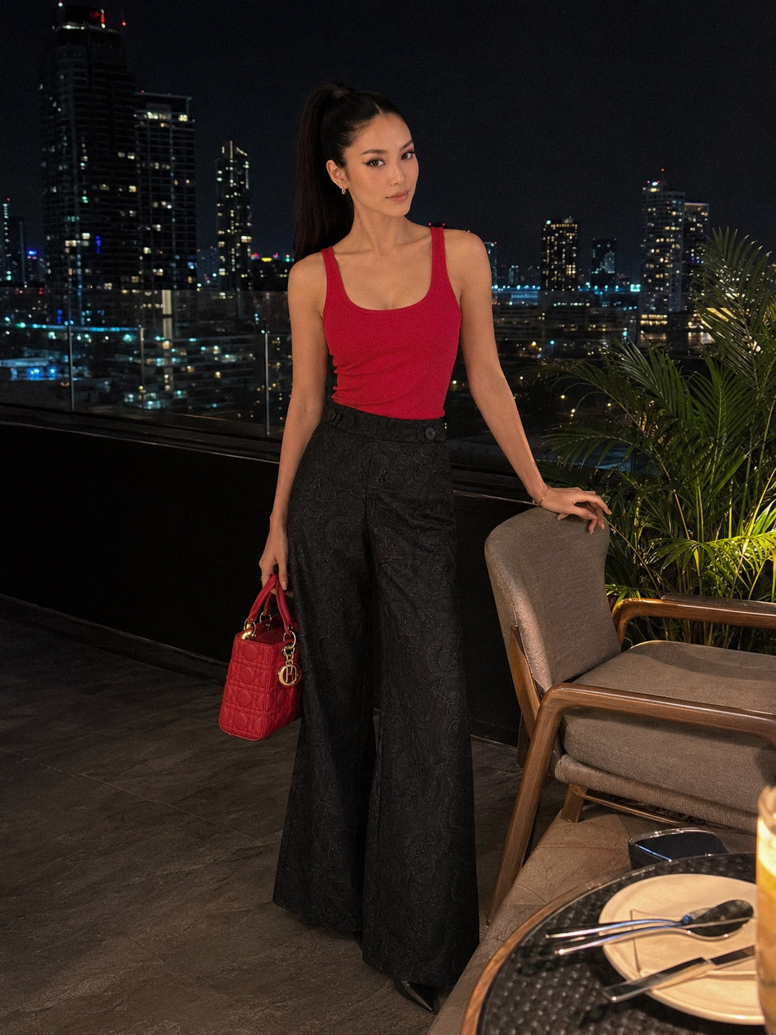 LACE PANTS