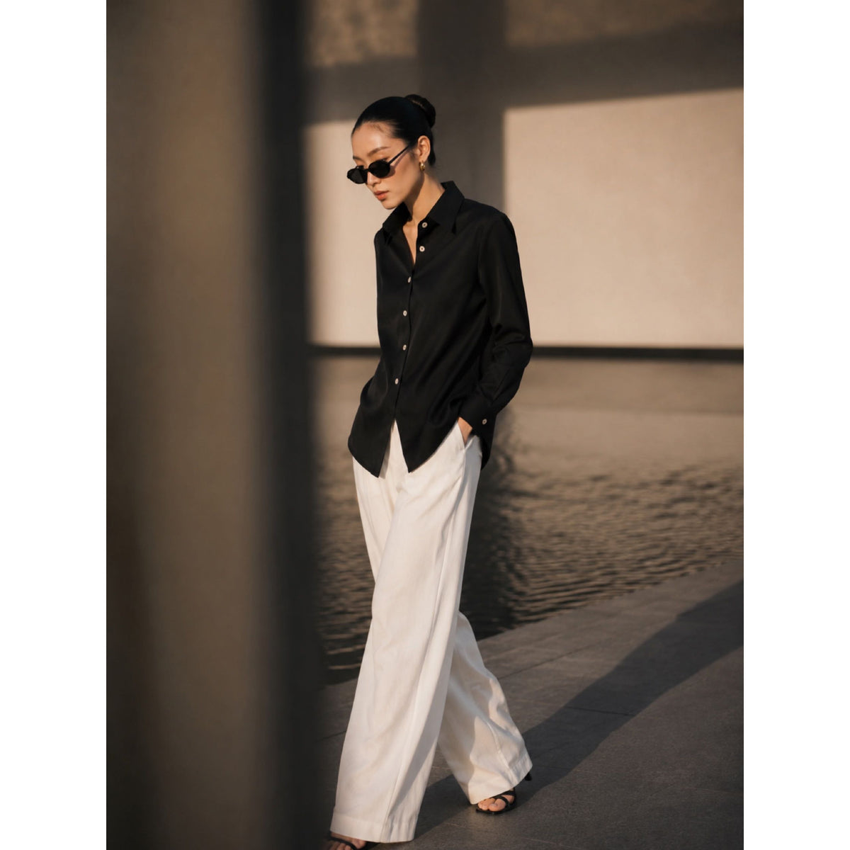 SMOOTH BLACK SHIRT — image 1