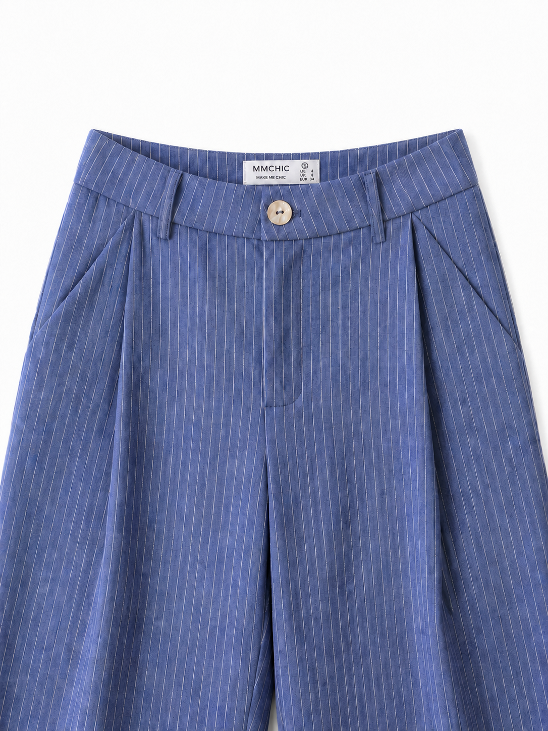 PINSTRIPE BLUE PANTS