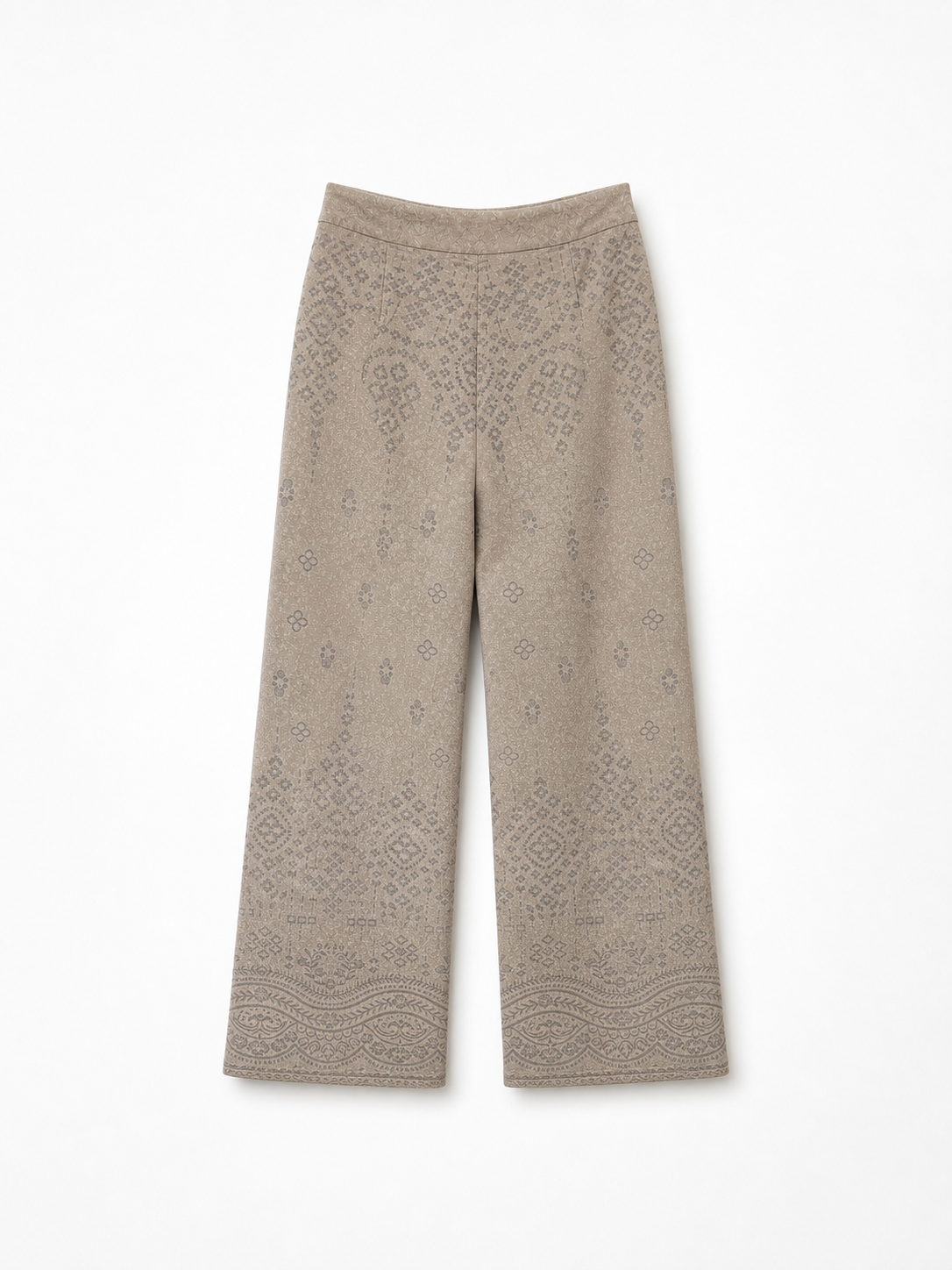 JACQUARD TROUSERS