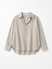 LINEN BLENDED BLOUSE