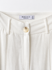 LINEN BLEND PANTS