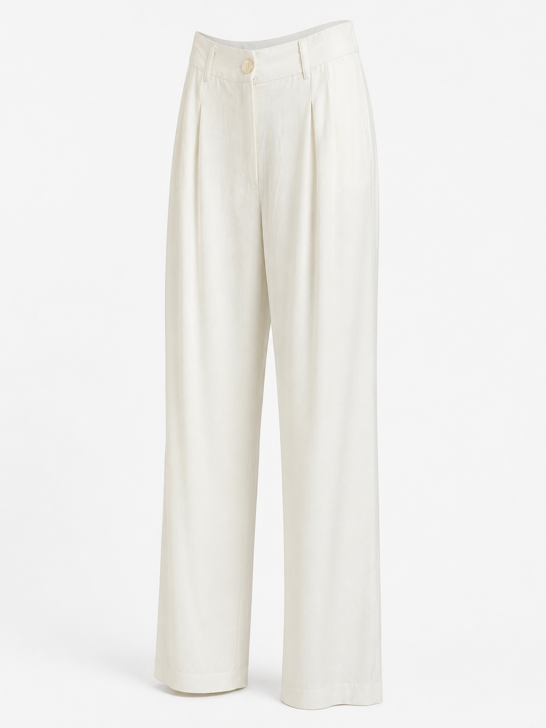LINEN BLEND PANTS