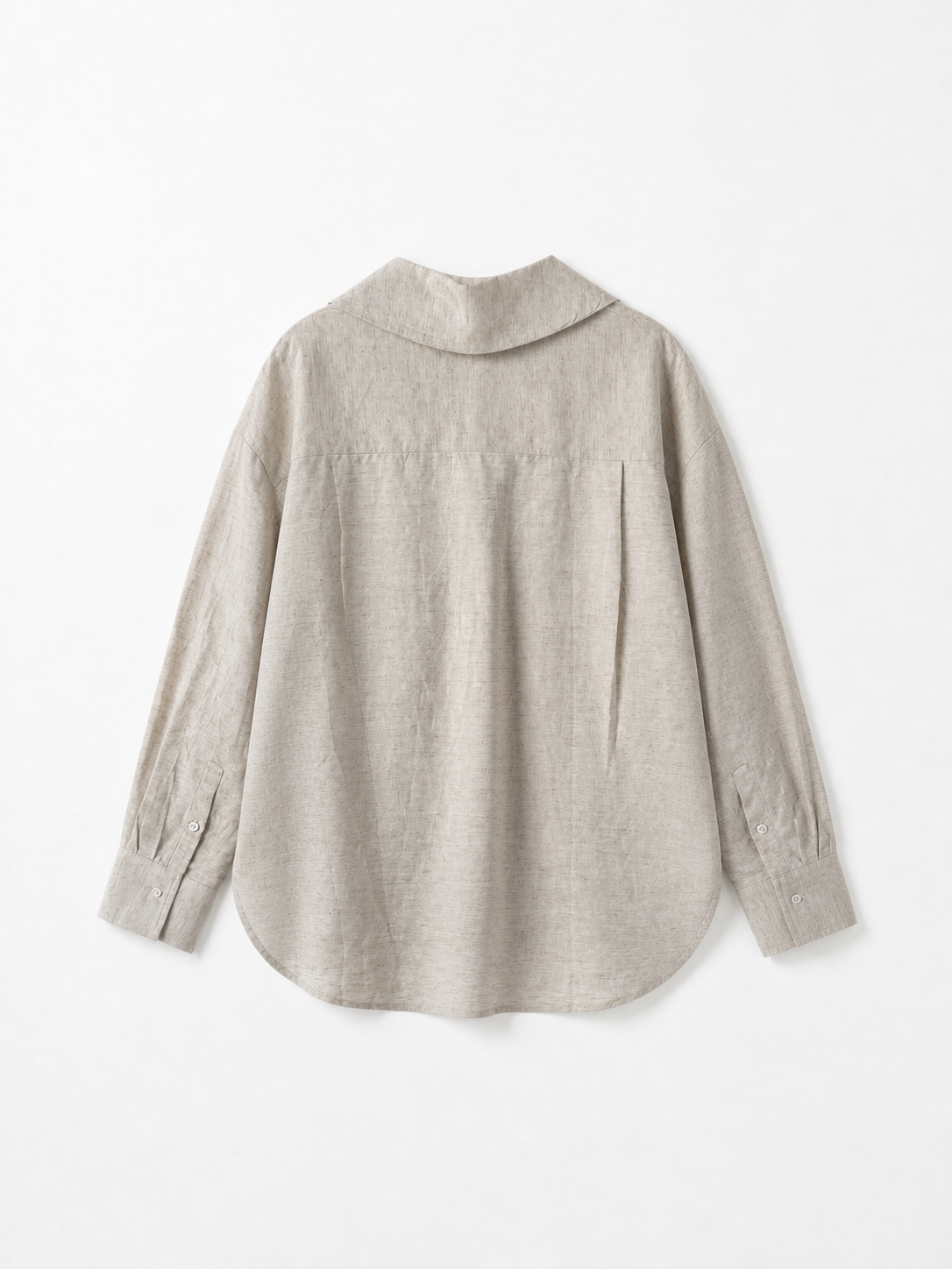 LINEN BLENDED BLOUSE