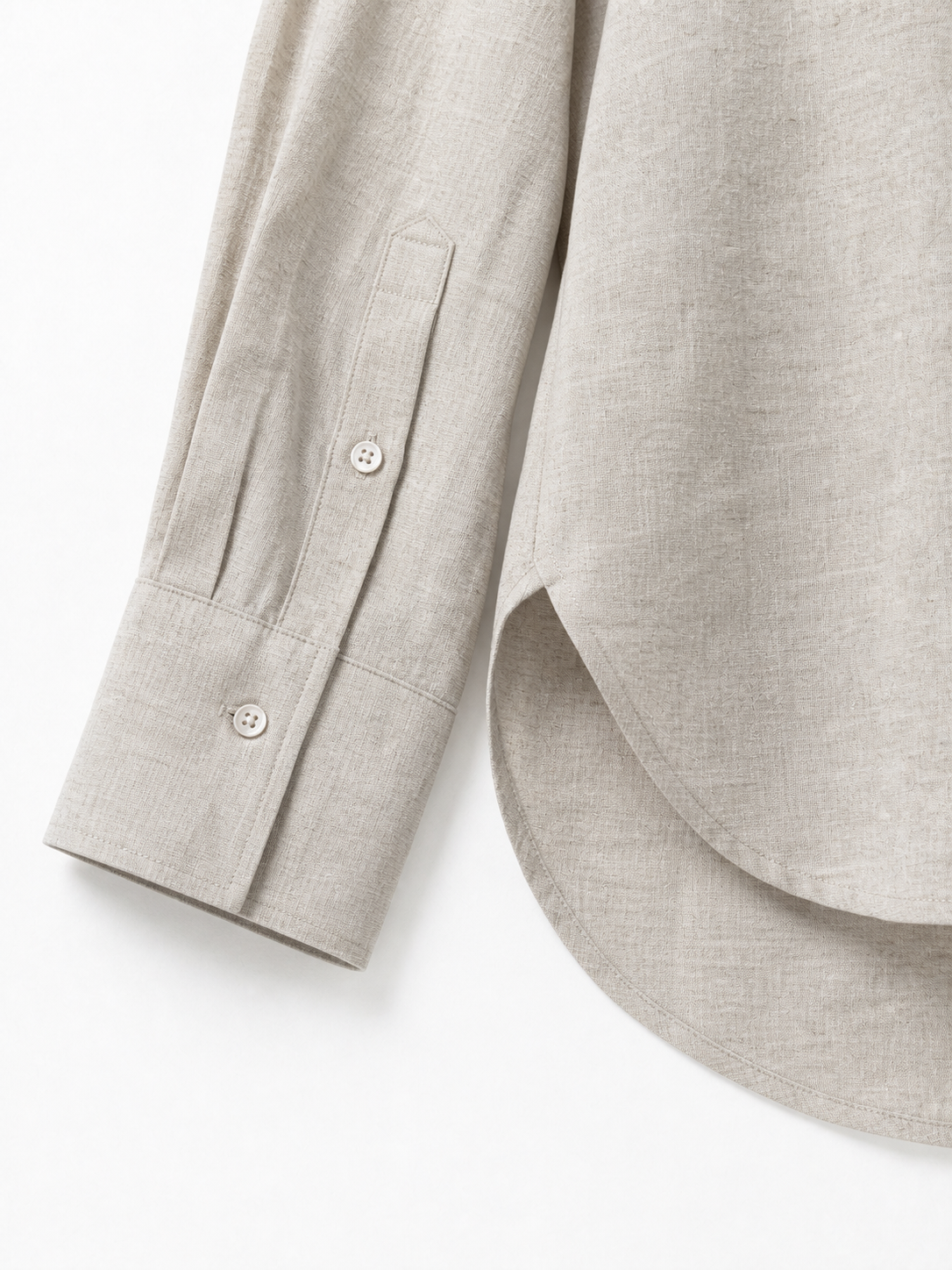 LINEN BLENDED BLOUSE