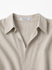 LINEN BLENDED BLOUSE
