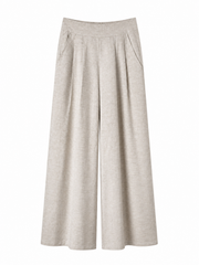 Beige Linen Trousers Pants