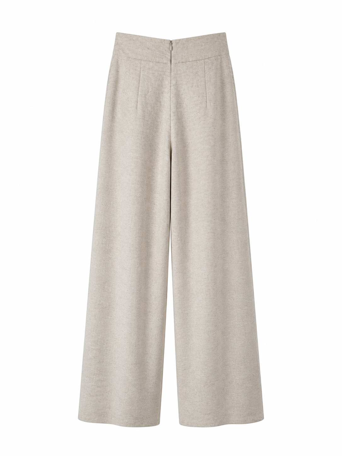 Beige Linen Trousers Pants
