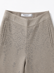 JACQUARD TROUSERS