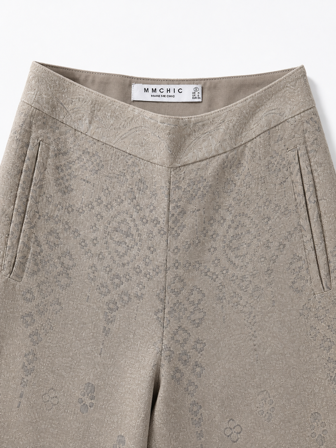 JACQUARD TROUSERS