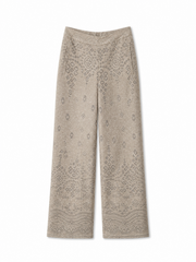 JACQUARD TROUSERS