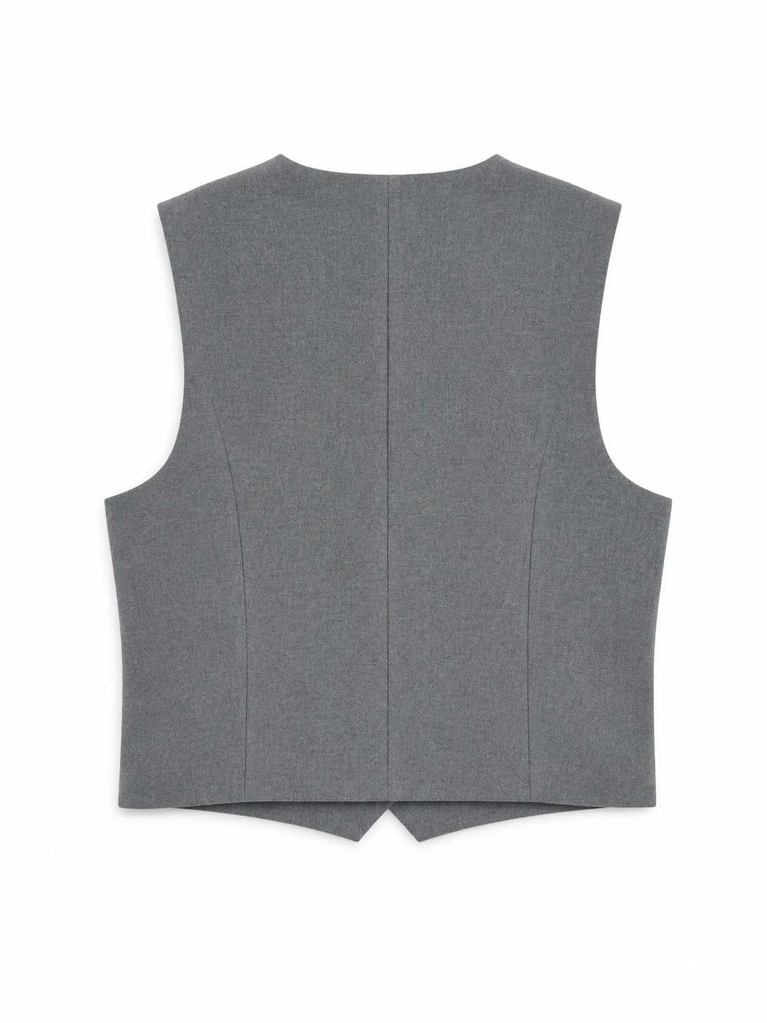 GREY TAILORED VEST