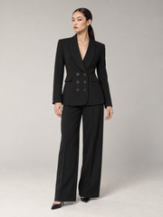WAISTBAND PANTS BLACK