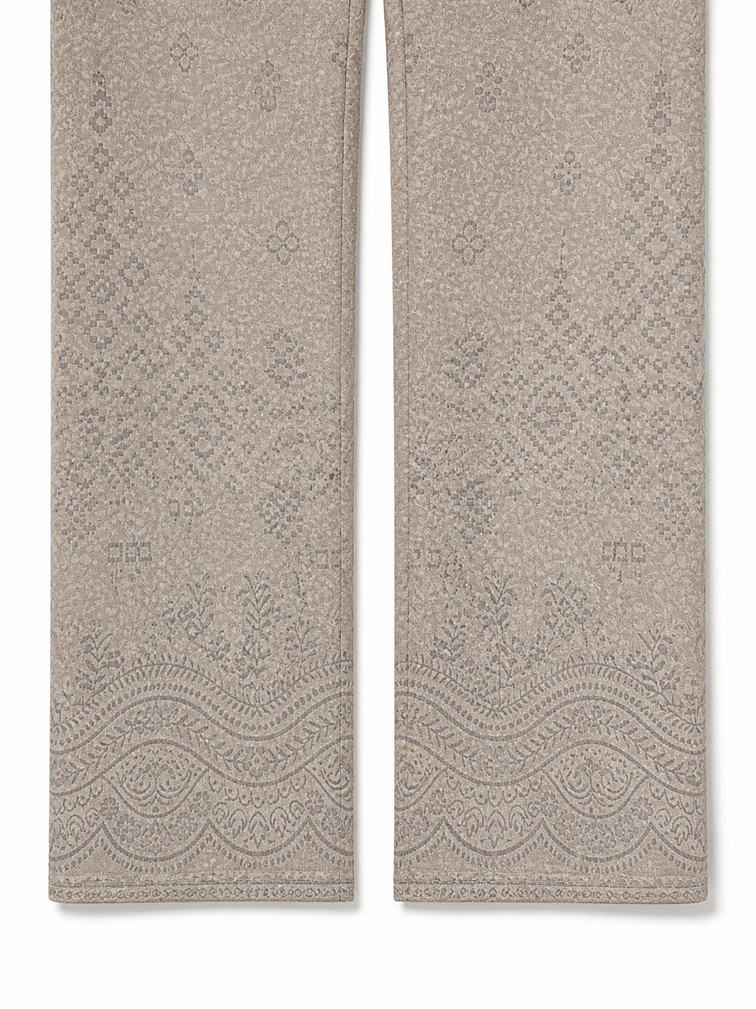 JACQUARD TROUSERS