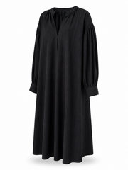 BALLOON SLEEVE DRESS